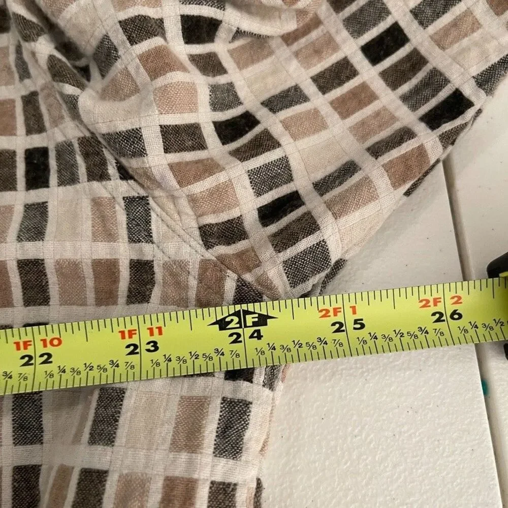 Southpole Shirt Men's XXL Textured Button Up Collared Short Sleeve Brown - Picture 8 of 9